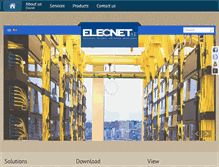 Tablet Screenshot of elecnet.gr